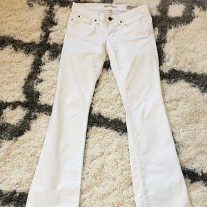 White Flare Jeans